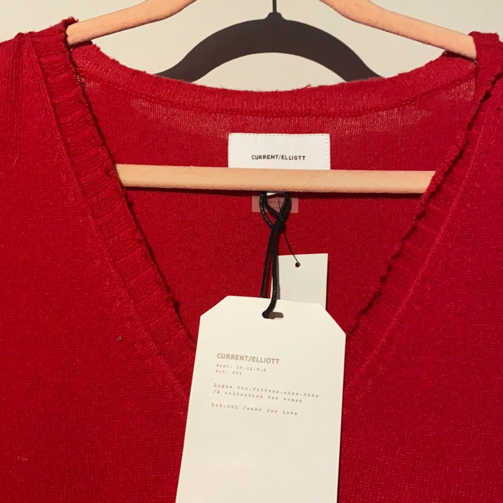 CURRENT/ELLIOT The Destroyed Cashmere Sweater